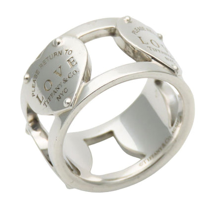 Tiffany & Co Ring Return to Love Wide Silver