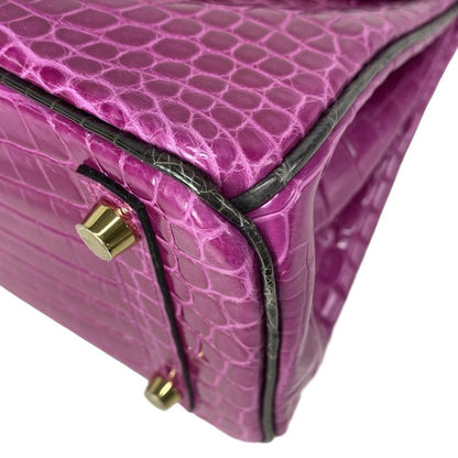 Hermes Handbag Birkin 25 Rose Scheherazade And Griffonce Gold Hardware /personal