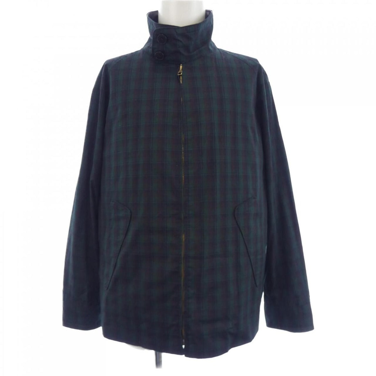 Louis Vuitton Jacket Red 52 Green Navy Check