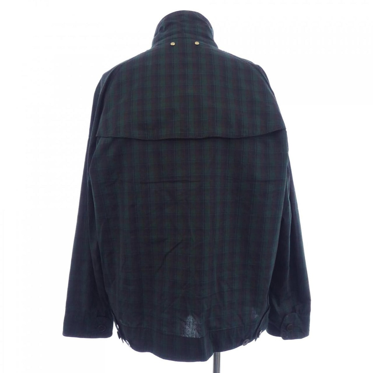 Louis Vuitton Jacket Red 52 Green Navy Check — view 2