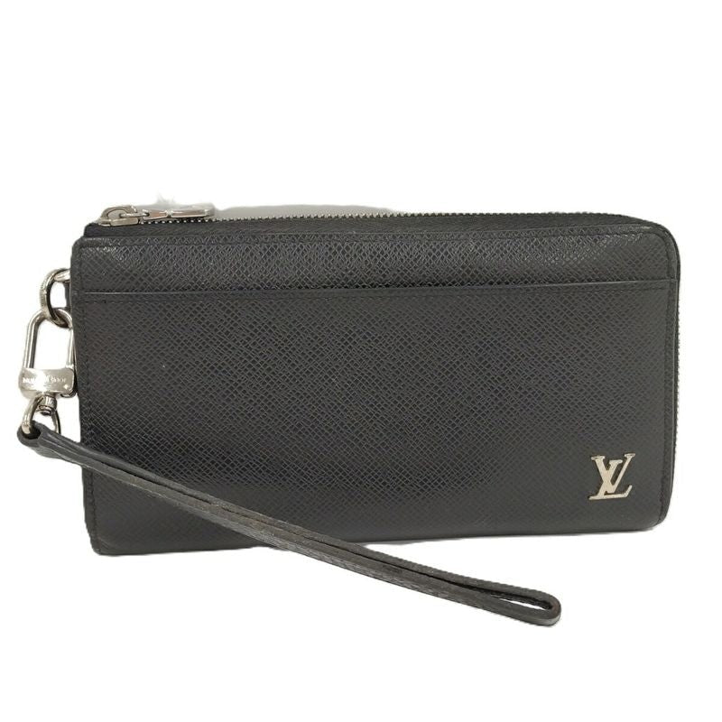Louis Vuitton Zippy Dragonne Long Wallet Taiga Ardoise