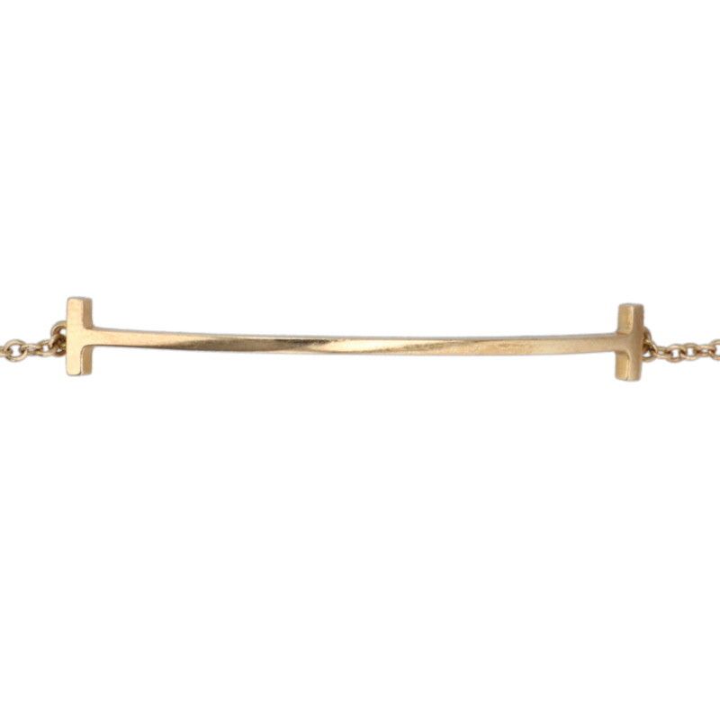 Tiffany & Co T-smile 18K Yellow Gold Bracelet Women