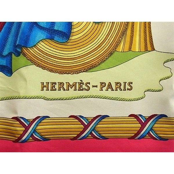 Hermes Liberte Egalite Fraternite Republique Francaise Carre Scarf — view 5