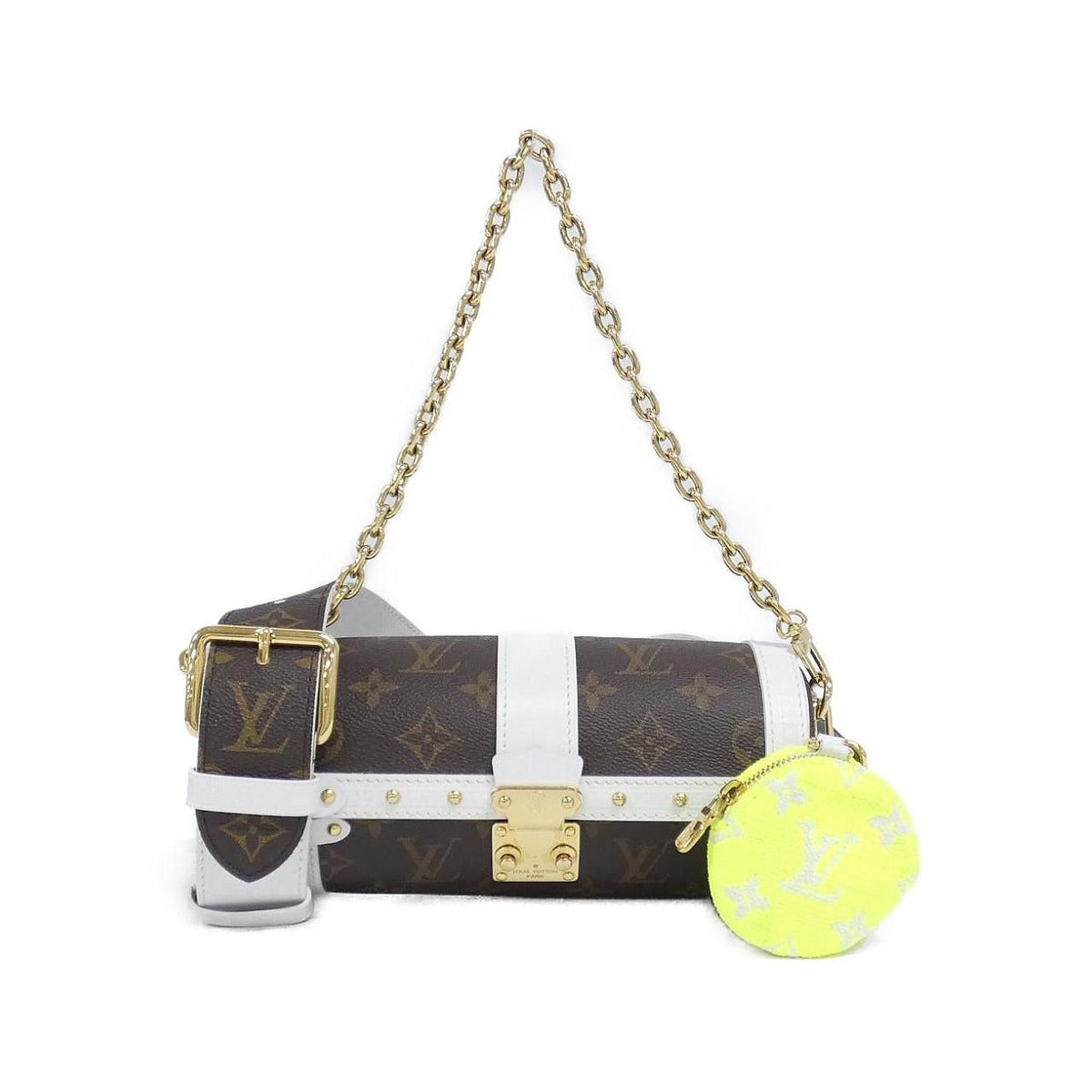 Louis Vuitton Monogram Papillon Trunk Shoulder Bag Brown