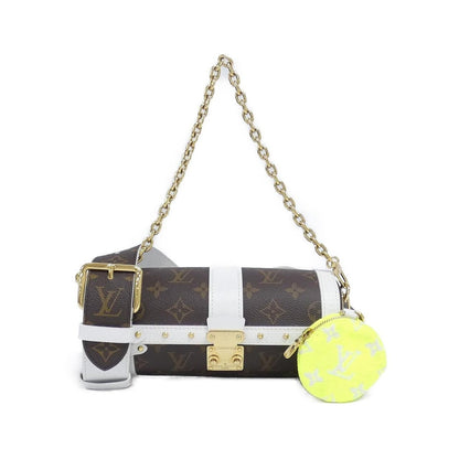 Louis Vuitton Monogram Papillon Trunk Shoulder Bag Brown
