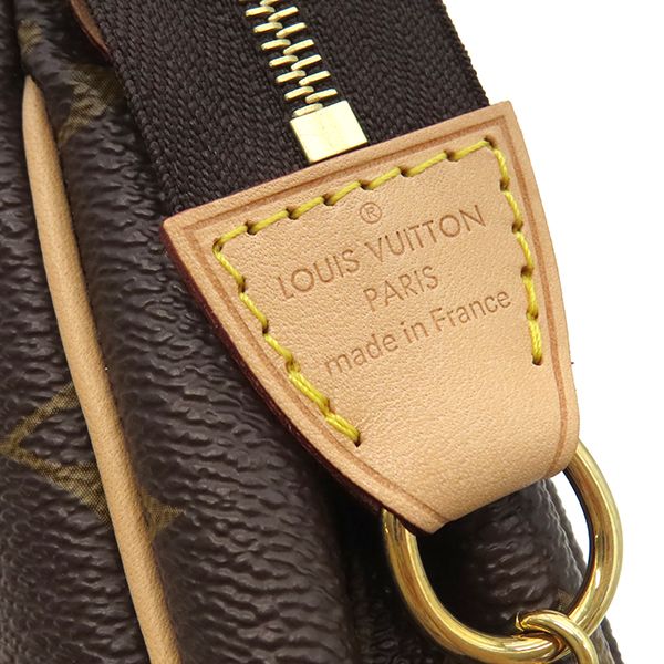 Louis Vuitton 2way Bag Eva Monogram Canvas Monogram Gold Hardware Brown