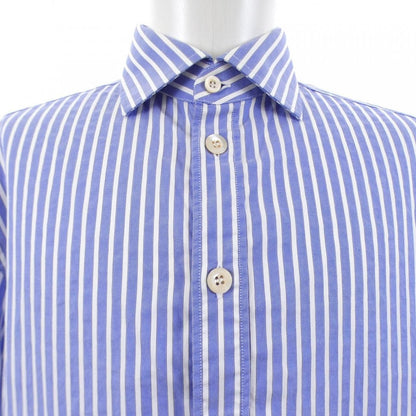 Gucci Shirt White 48 Blue Stripe — view 5