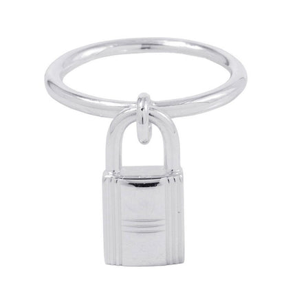 Hermes Ring Amulet Cadena Silver 53