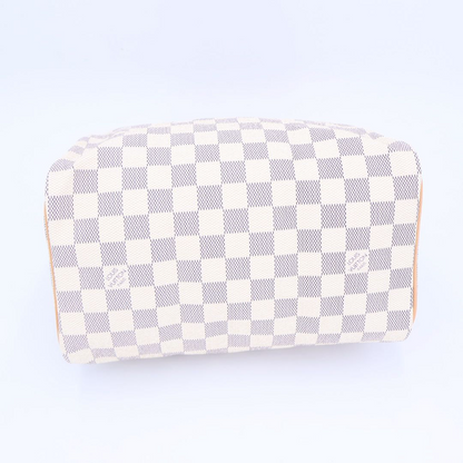 Louis Vuitton Mie Azure Speedy 25 Handbag Mini Boston Bag N41534