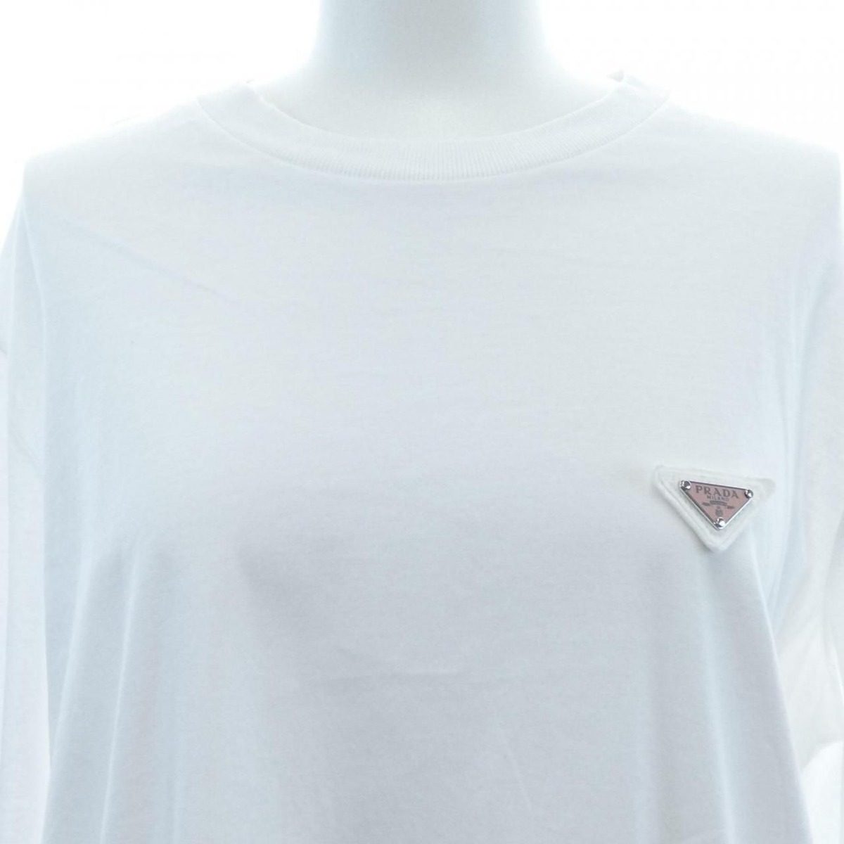 Prada Triangle Logo T-Shirt — view 5
