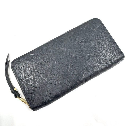 Louis Vuitton Zippy Wallet Monogram Empreinte Noir Black