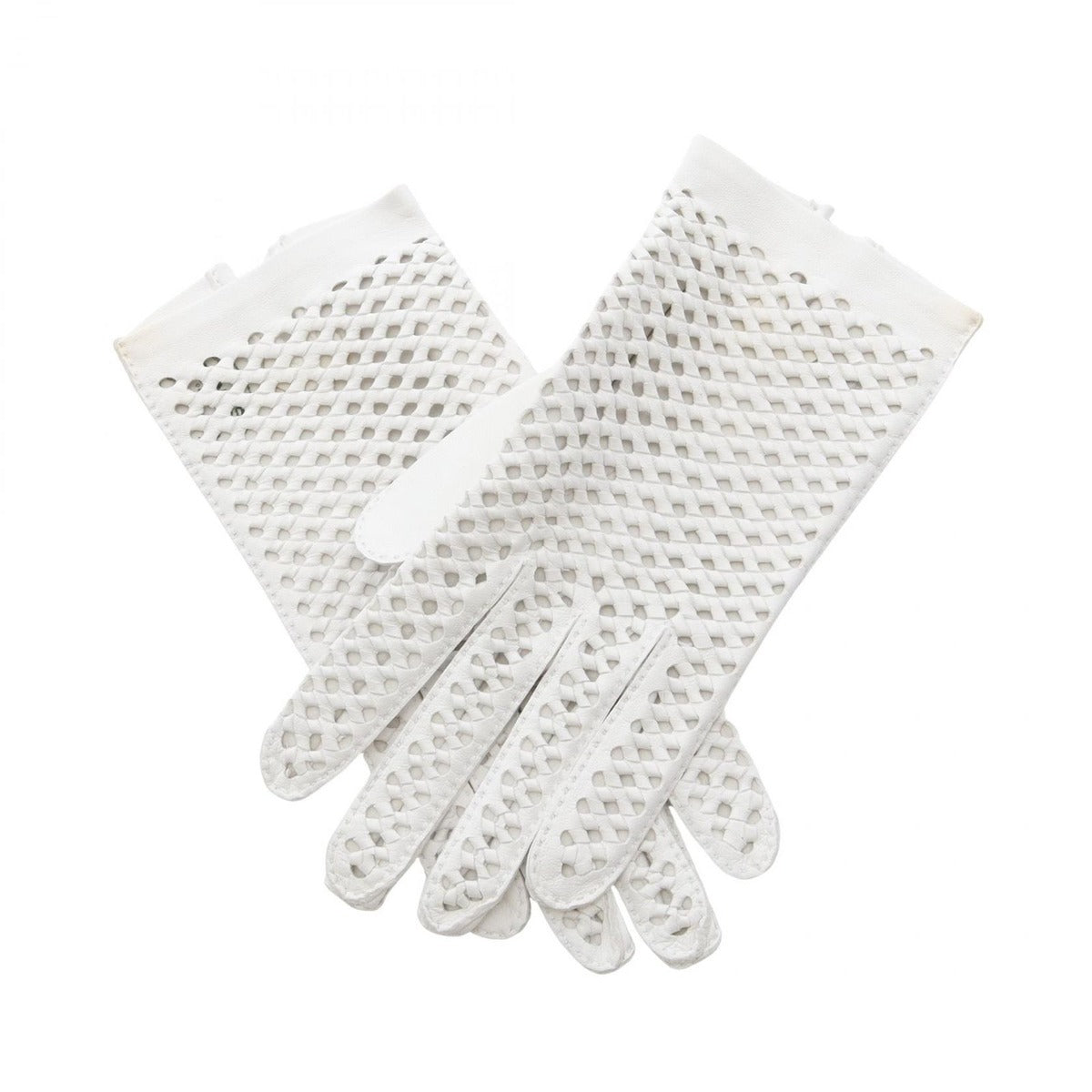 Hermes Gloves Lambskin White