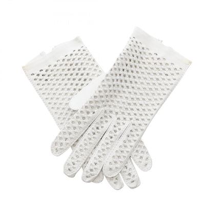 Hermes Gloves Lambskin White