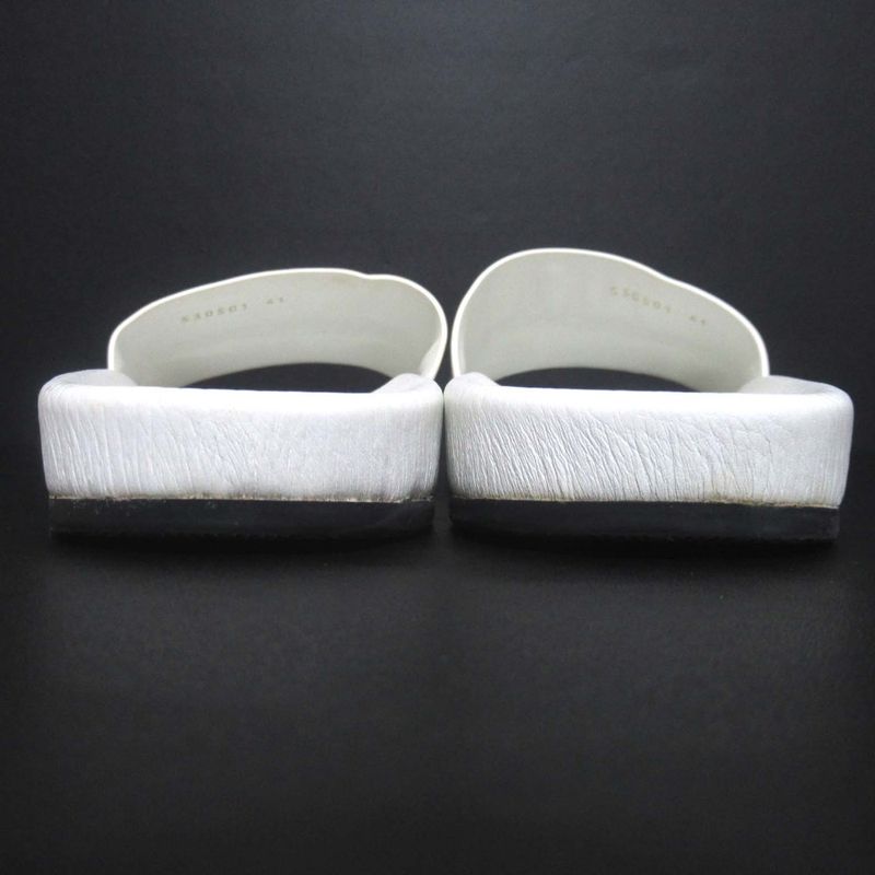 Balenciaga Pool Logo Print Slide Sandals 530501 Size 41 Approx 27cm (10.63in)