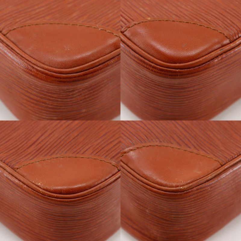 Louis Vuitton Danube Vintage Epi Leather Kenyan Brown Mi871 Unisex Shoulder Bag