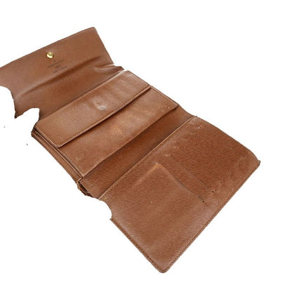 Louis Vuitton 3-set Trifold Wallet Monogram Damier Ebène Leather 04ec192