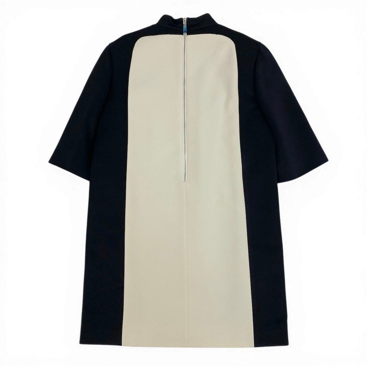 Louis Vuitton Bottle Neck Dress 34 Black White — view 3