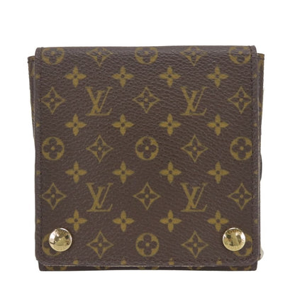 Louis Vuitton Case Monogram Brown Gold
