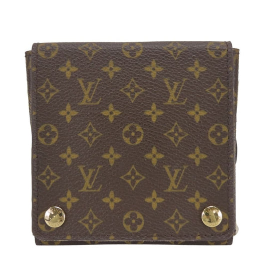 Louis Vuitton Case Monogram Brown Gold