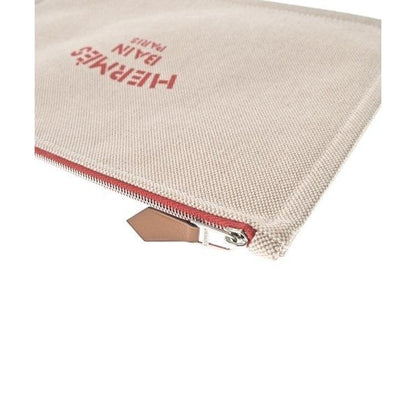 Hermes Pouch Beige — view 4