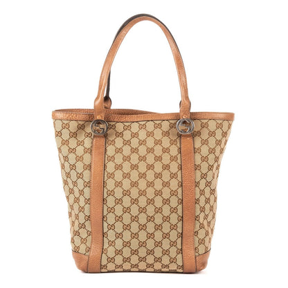 Gucci Miss GG Vertical Tobege Brown Canvas