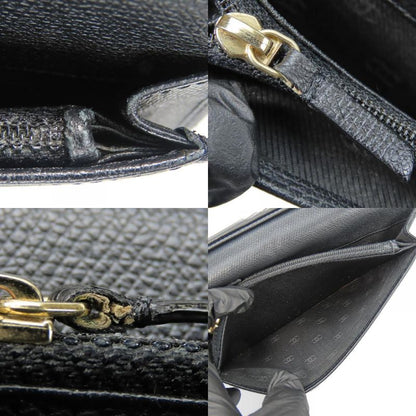 Chanel Long Wallet A20904 Leather Black Gold Hardware 11 Coco Button For