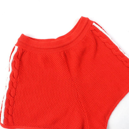 Gucci Adidas 22AW 693835 Linen Cotton Blend Trefoil Embroidered Knit Shorts