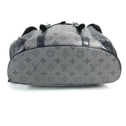 Louis Vuitton Backpack Sac Christopher MM M45419 Monogram Eclipse Canvas Black