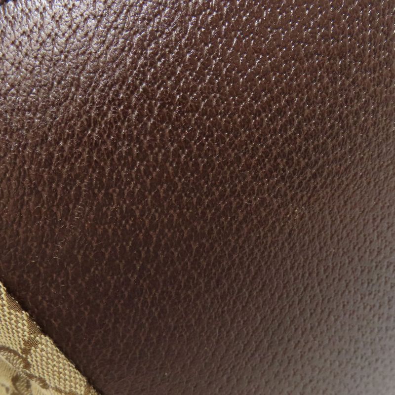 Gucci 131230 GG Sherry Line Handbag Canvas Women