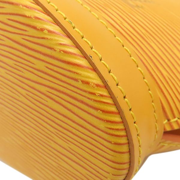 Louis Vuitton Shoulder Bag Saint Jacques Epi Leather Tassili Yellow Gold