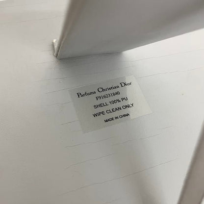 Dior Mirror Gray Beauty Excellent Condition Tabletop Synthetic Leather Preowned