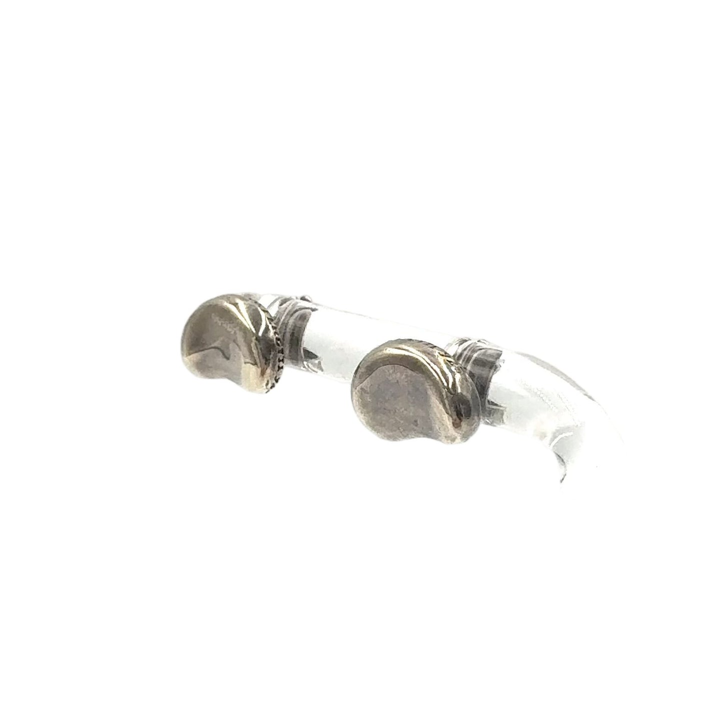 Tiffany & Co Bean Silver Earrings — view 2
