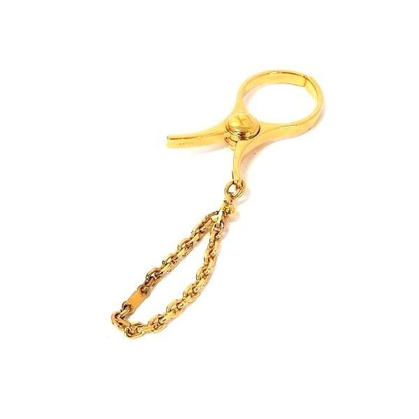 Hermes Fill Glove Holder Charm Gold — view 2