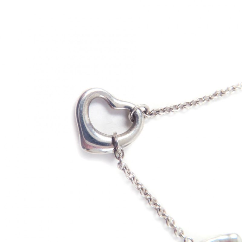Tiffany & Co Open Heart 5P Bracelet Accessory Sv925 Silver Weight