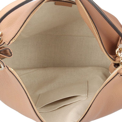 Gucci Outlet Soho Shoulder Bag Leather 536194 Beige Women's Gucci  Gucci
