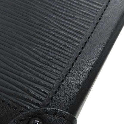 Louis Vuitton Shoulder Bag Pochette Trunk Vertical Epi Leather Black Gold