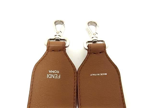 Fendi Zucca Pattern Strap You Bag Shoulder Strap Shoulder Strap Red