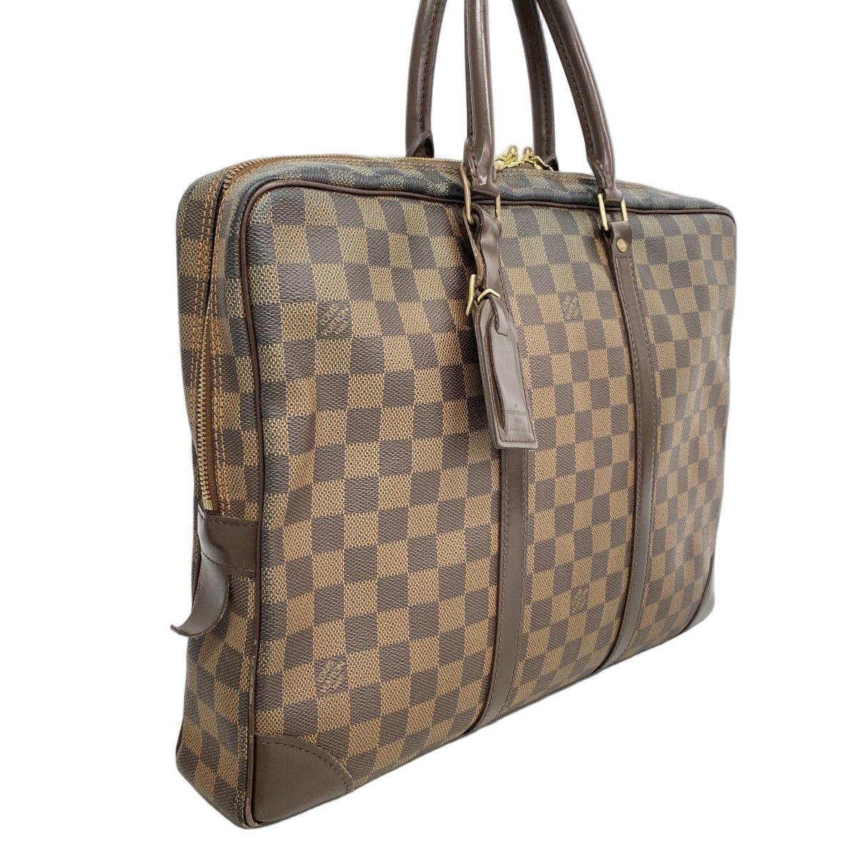 Louis Vuitton Briefcase Damier Porte Documents Voyage Ebene — view 2