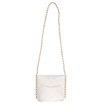 Chanel Lambskin Chain Shoulder Bag For Men