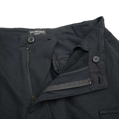 Balenciaga 22aw Kick Cargo Pants Sweat Cargo Pants 720243 Tivf5 Black XS