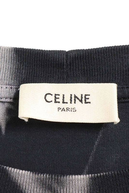 Celine 2x820643o Loose Fit Logo Tie Dye T-shirt Men's XS