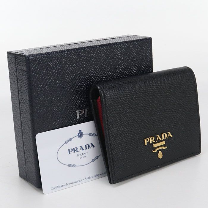 Prada Saffiano Multicolor Wallet 1mv204 Bifold Wallet Leather Women