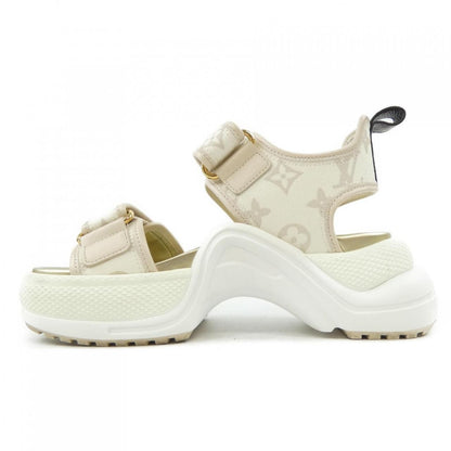 Louis Vuitton Monogram Denim LV Arc Light Line Sandals — view 2