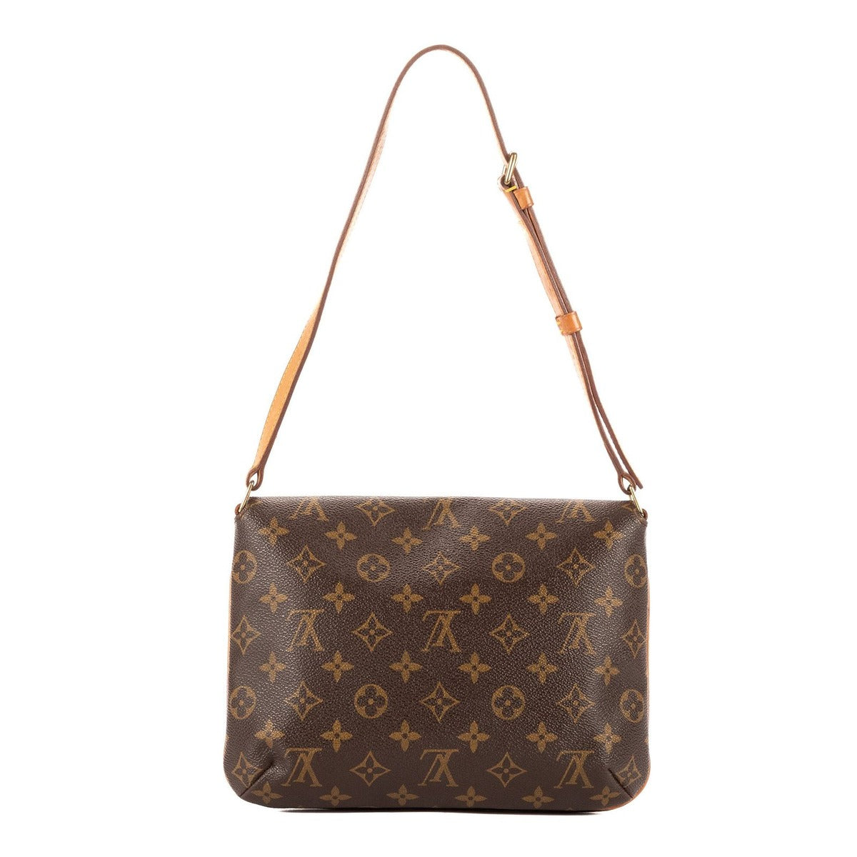 Louis Vuitton Musette Tango Brown Monogram Canvas Shoulder Bag — view 5