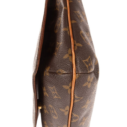 Louis Vuitton Musette Tango Brown Monogram Canvas Shoulder Bag — view 8