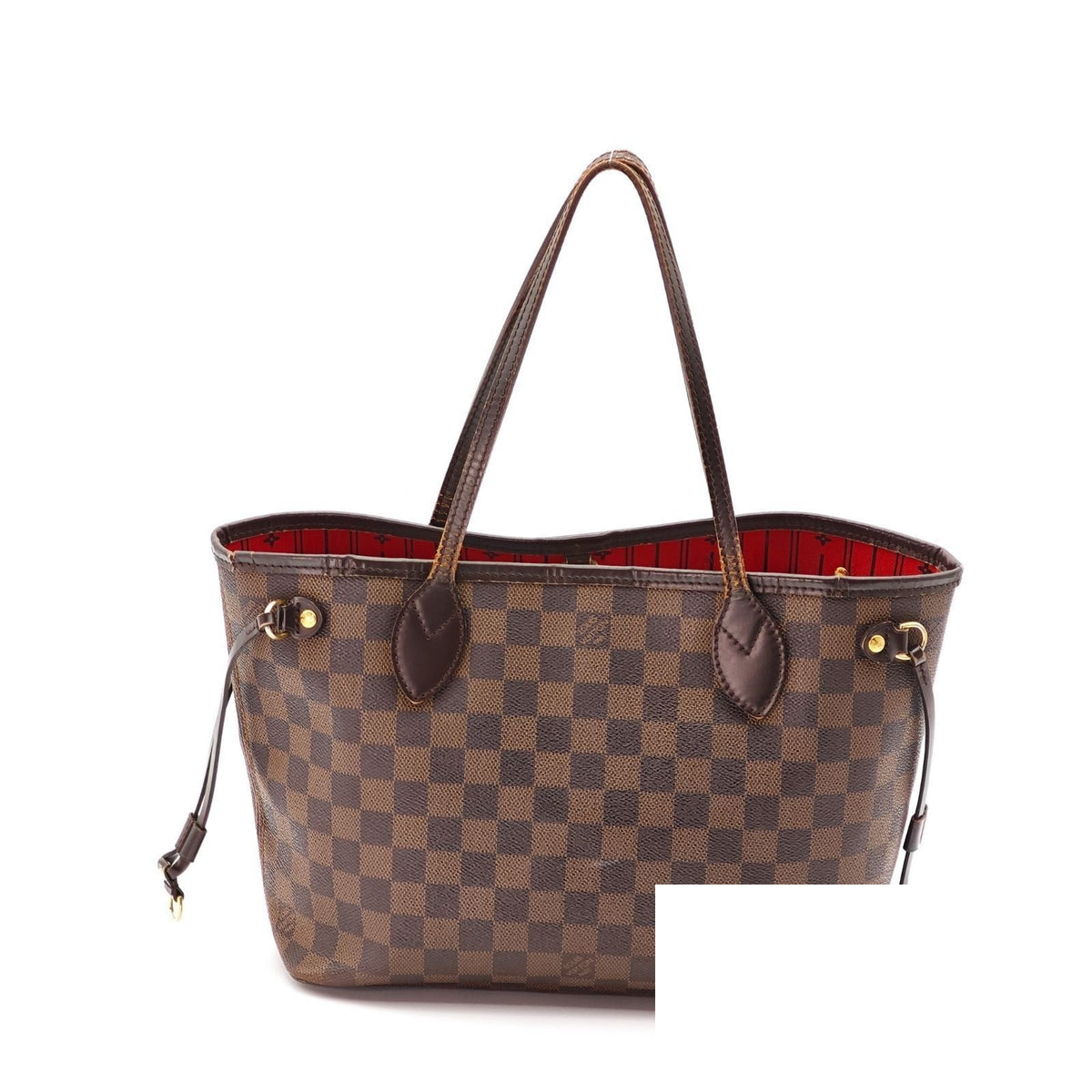 Louis Vuitton Neverfull PM Tote Bucket Bag Brown — view 3