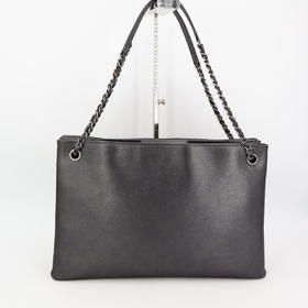 Chanel CC Shopping Tote Iridescent Calfskin East West