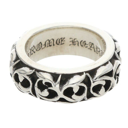 Chrome Hearts Etrnity Vine Band Eternity Silver Ring