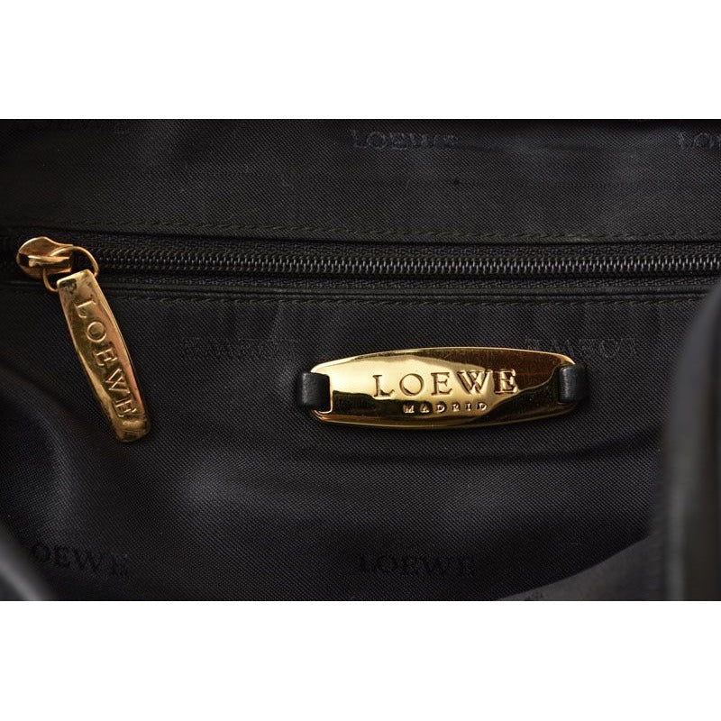 Loewe Handbag Small Vintage Bag Sheepskin Black — view 11