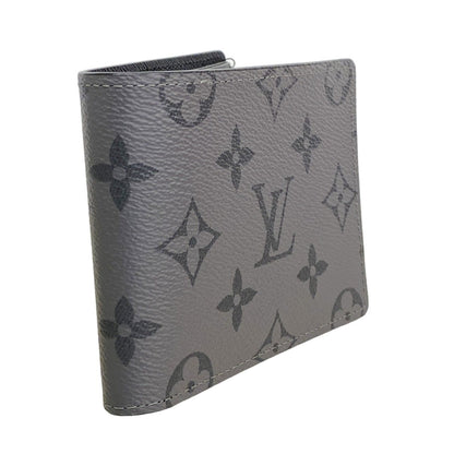 Louis Vuitton Wallet Monogram Eclipse Reverse Portefeuille Calf Gray — view 2